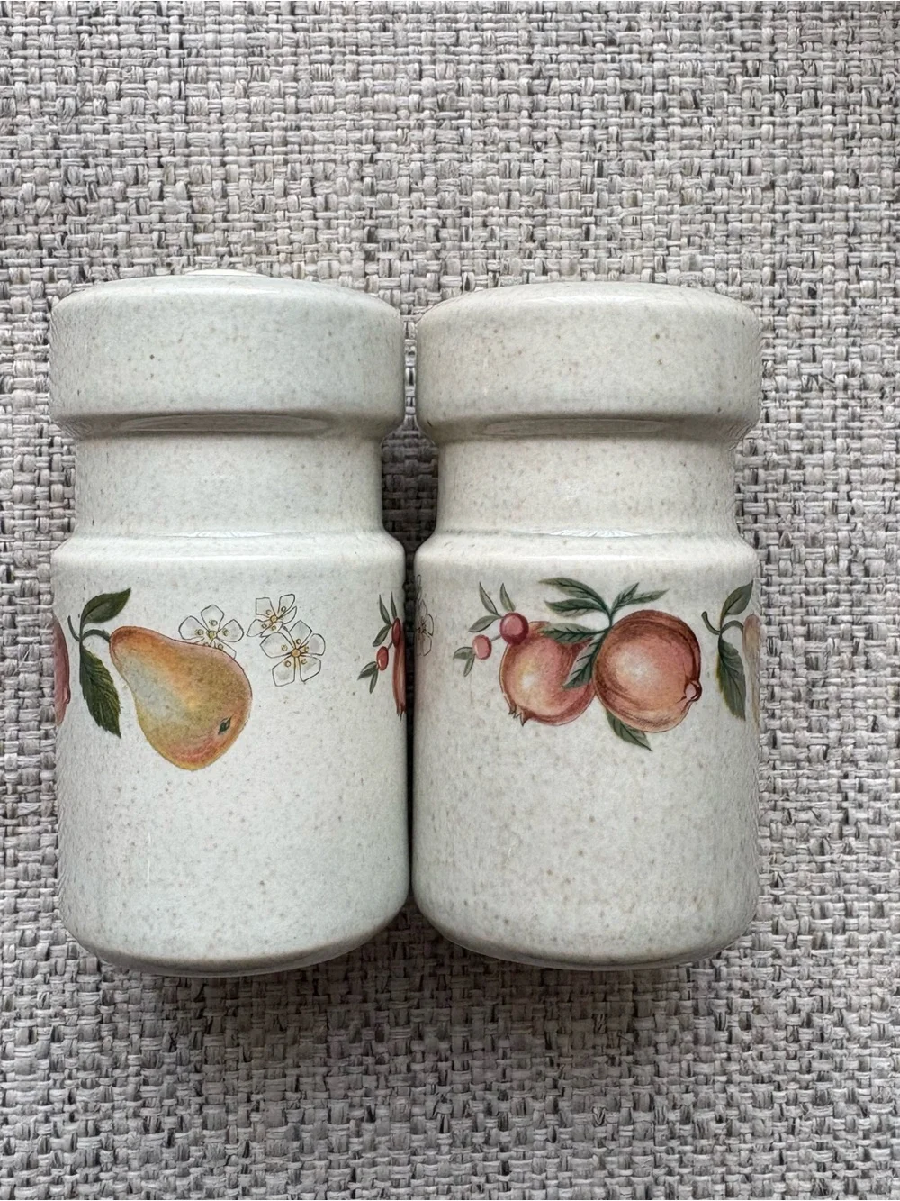 Wedgwood Ceramic Salt Pepper Shakers - England